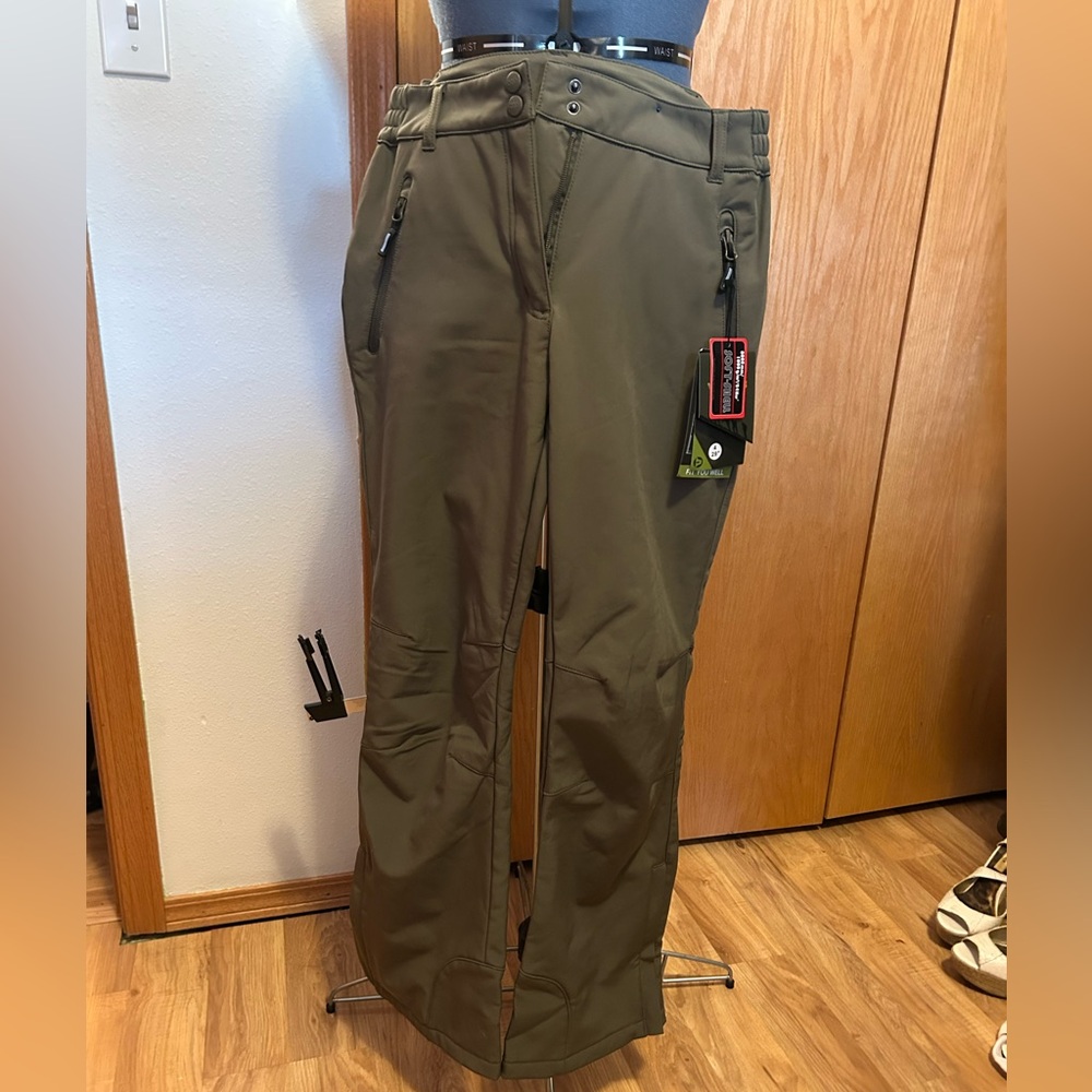 Stylish Olive Boot Cut Pants